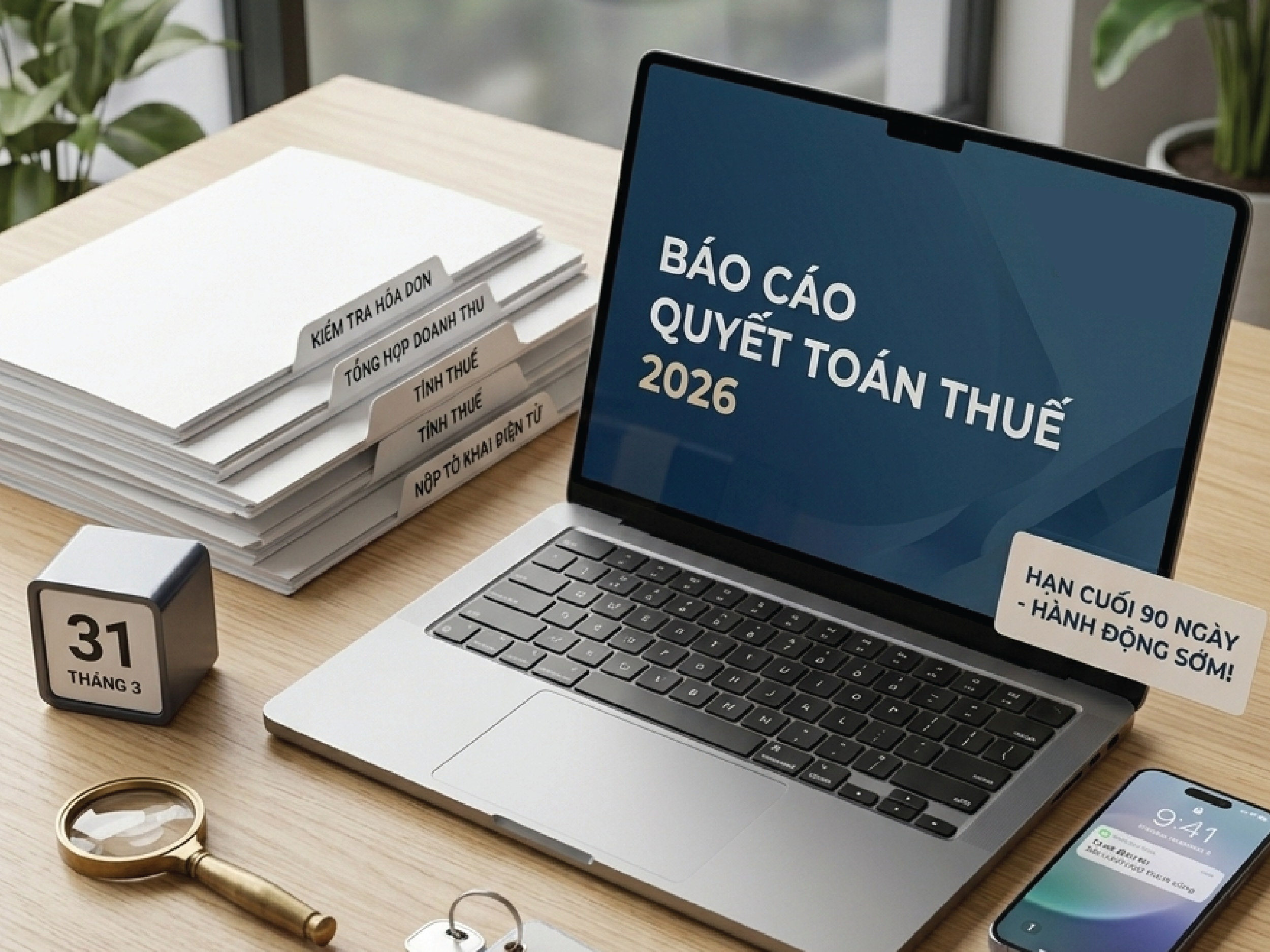 HƯỚNG DẪN QUYẾT TOÁN THUẾ TNDN NĂM 2026: NHỮNG LƯU Ý SỐNG CÒN CHO DOANH NGHIỆP