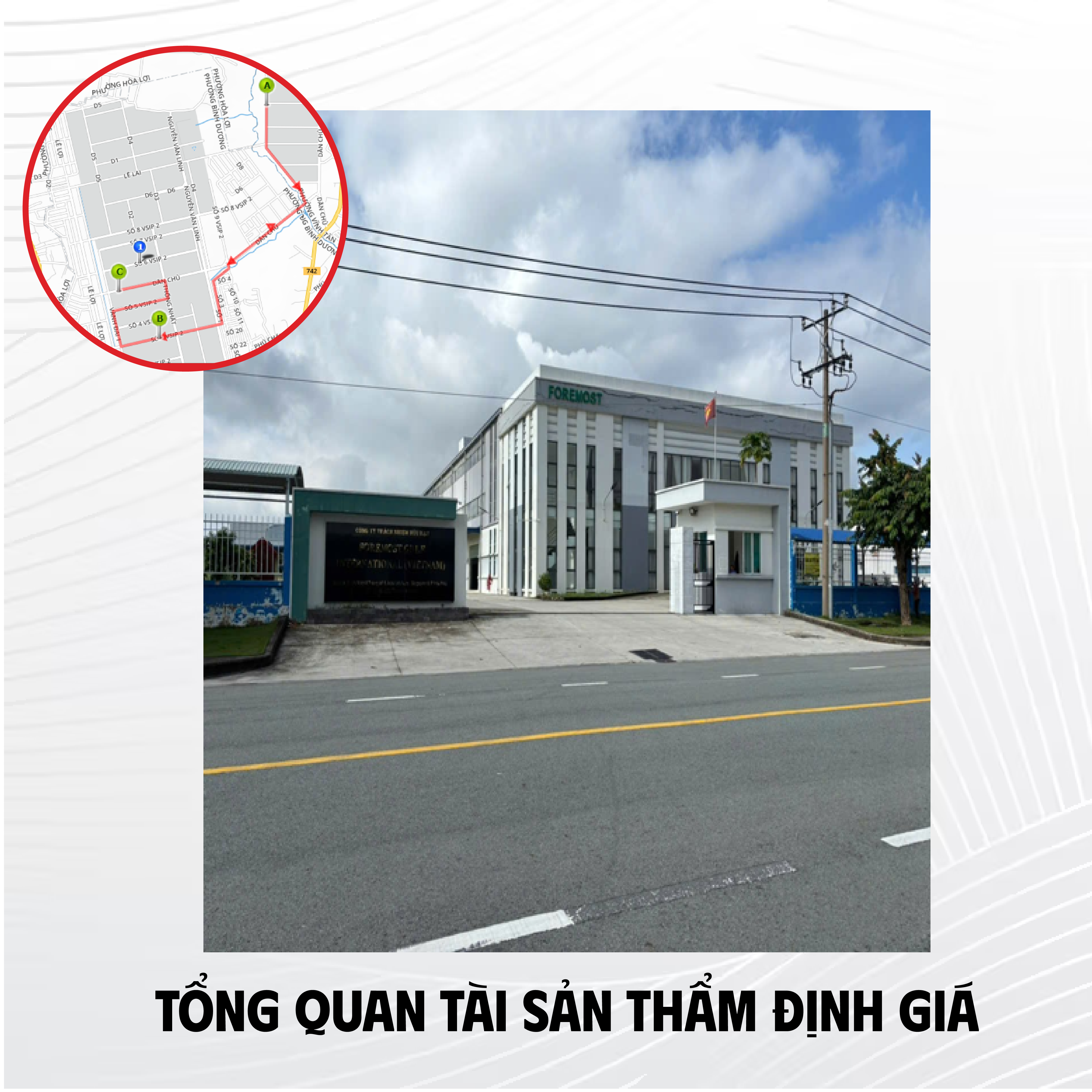 THẨM ĐỊNH NHÀ XƯỞNG QUY MÔ LỚN TẠI BÌNH DƯƠNG